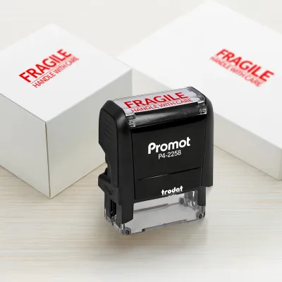 Do Not Bend & Fragile Stamps
