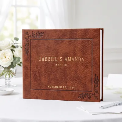 Personalized Wedding Guest books
