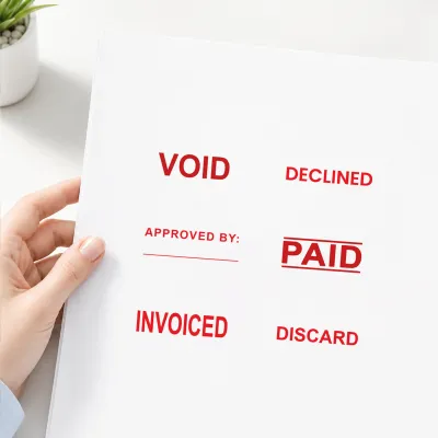 Document Status Stamps
