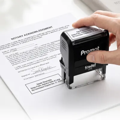 Rectangle Notary Stamps