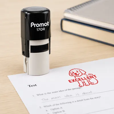 Round Teacher Stamps