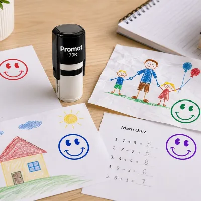 Happy Face- Emoji Teacher Stamp