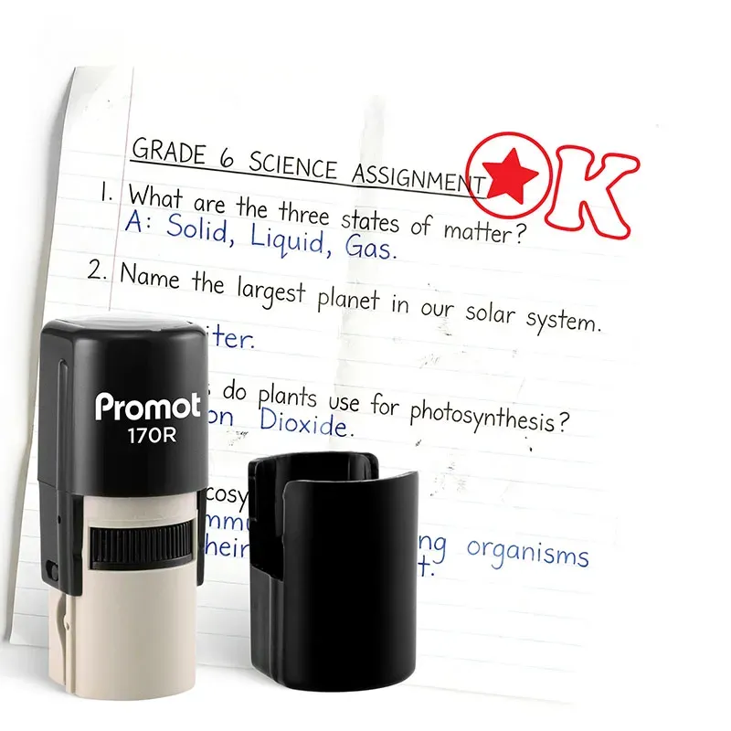 OK Self-Inking Teacher Classroom Stamp - Comment