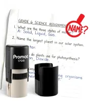 Name Magnifying Self-Inking Teacher Classroom Stamp - Comment