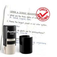 Check Spelling Self-Inking Teacher Classroom Stamp - Comment