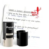 Neat Work Self-Inking Teacher Classroom Stamp - Comment
