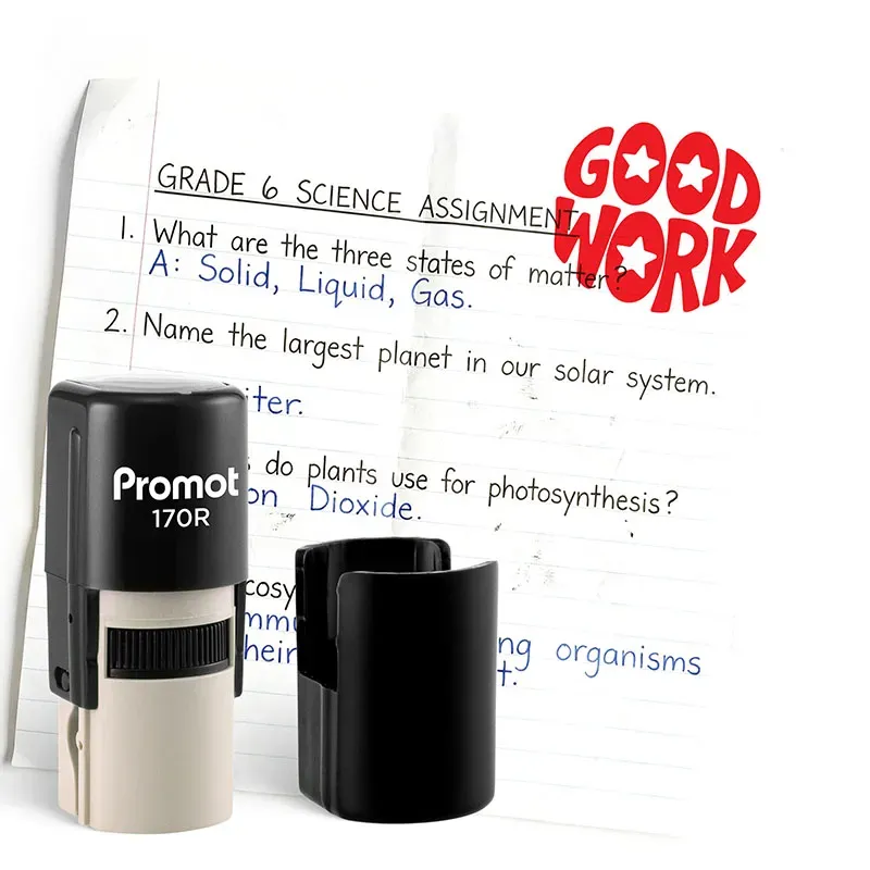 Good Work Self-Inking Teacher Classroom Stamp - Comment