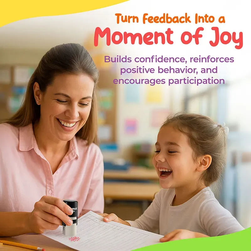 Extra Credit Self-Inking Teacher Classroom Stamp - Comment
