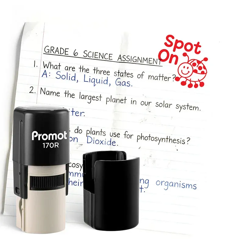 Spot On Credit Self-Inking Teacher Classroom Stamp - Comment