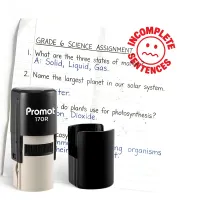 Incomplete Sentence Self-Inking Teacher Classroom Stamp - Comment