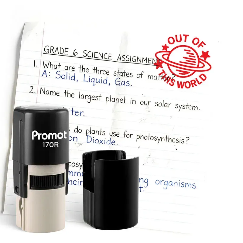 Out of This World Self-Inking Teacher Classroom Stamp - Comment