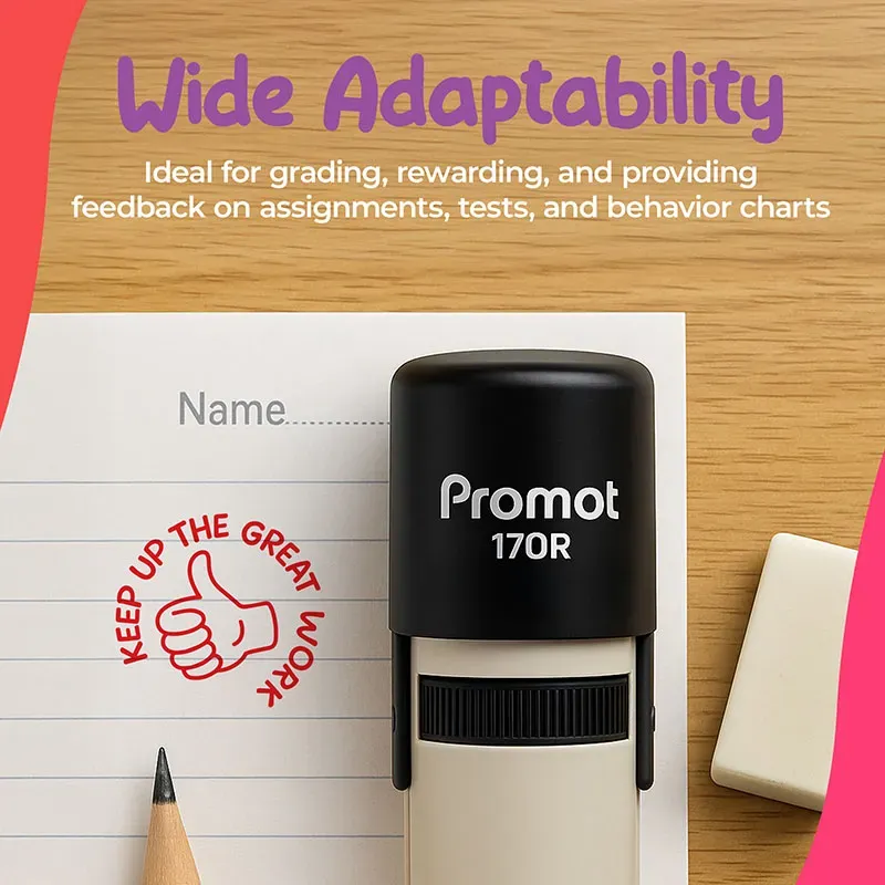 Keep Up the Great Work! - Teacher Stamp