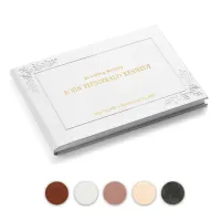 Personalized Funeral Guest Book - White
