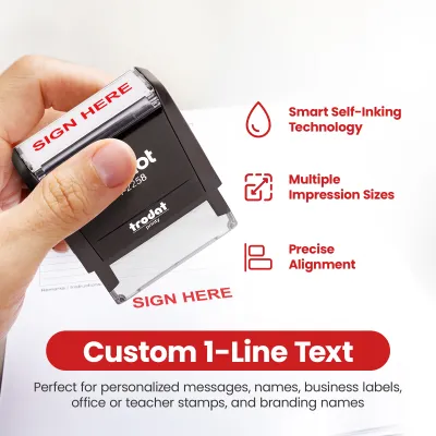 1-Line Stamp (Large)