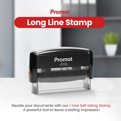 1-Line Stamp (Long)