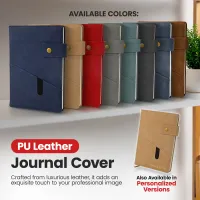 Notebook with Pocket and Pen - Tan