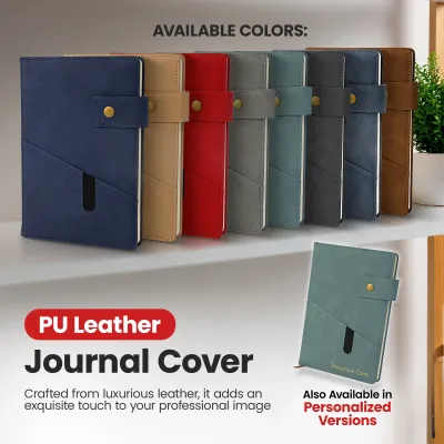 Notebook with Pocket and Pen - Sky Blue