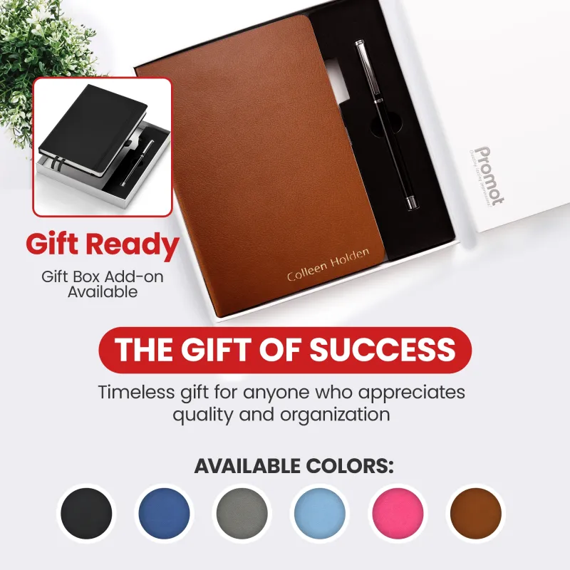 Personalized Journal Notebook - Brown