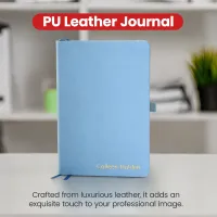 Personalized Journal Notebook - Light Blue