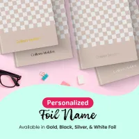 Personalized Undated Planner - Taupe