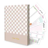 Personalized Undated Planner - Taupe