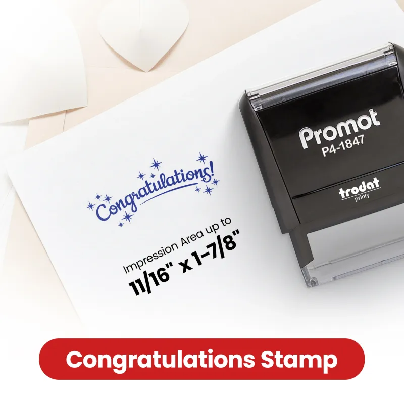 Congratulations Stamp