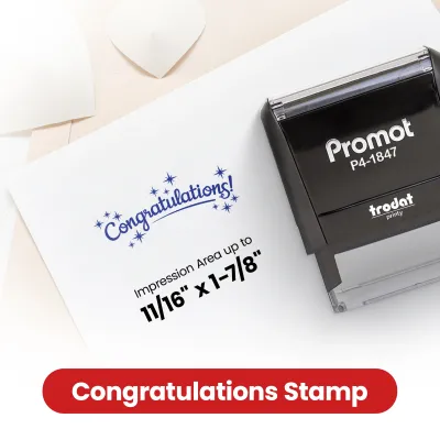 Congratulations Stamp