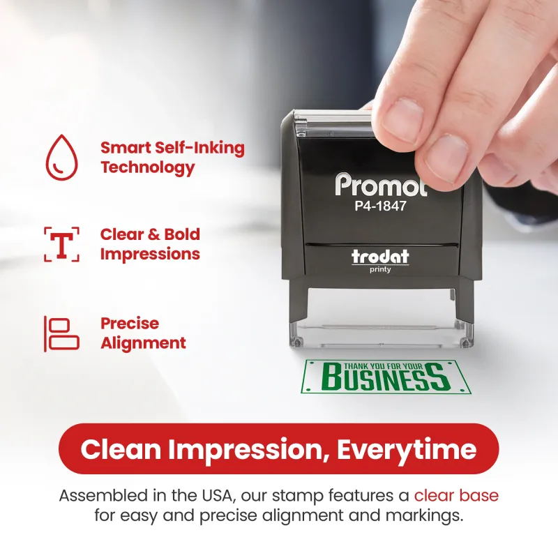 Thank you for your Business Stamp