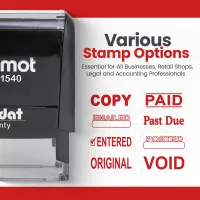 Double Line Paid Stamp