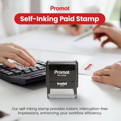Paid Stamp - Check No. and Date