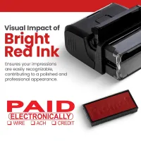 Paid Electronicaly Stamp - Wire, Ach, Credit