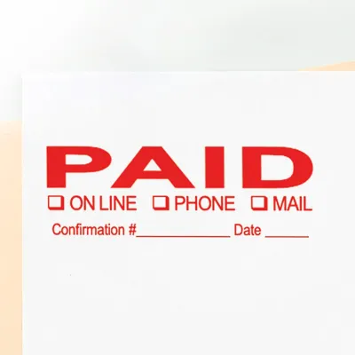 Paid Stamp - Online Phone Mail