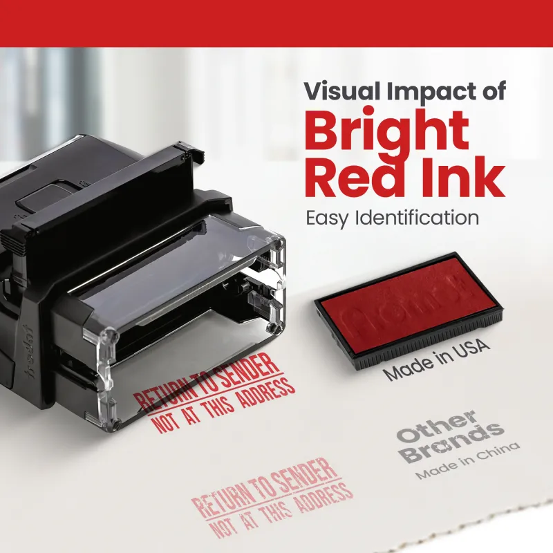 Return to Sender - Not at This Address Stamp