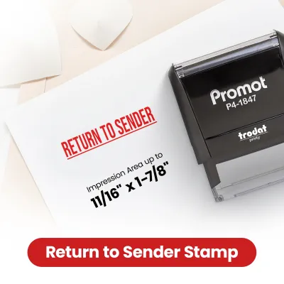 Line Return to Sender Stamp
