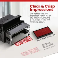 Second Request Stamp