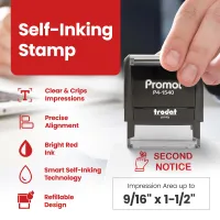 Second Notice Stamp