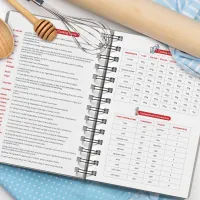 Custom Recipe Book - Grey