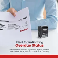 Past Due Stamp