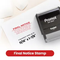 Final Notice Final Statement Stamp