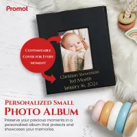 Custom 4x6 Photo Album - Black