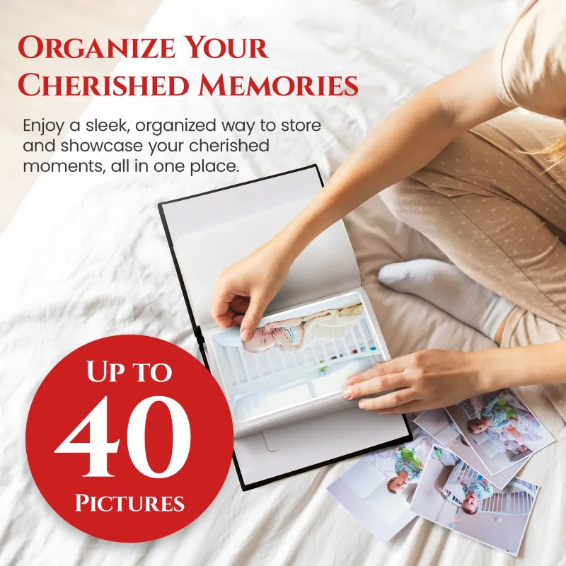 Custom 4x6 Photo Album - Black