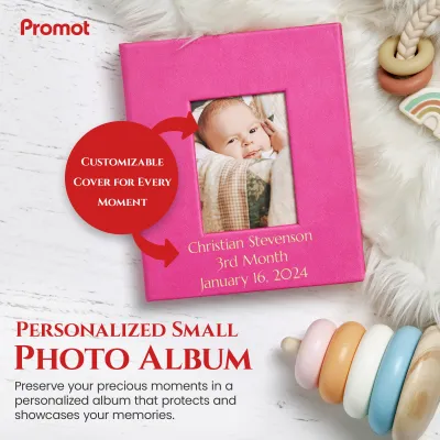 Custom 4x6 Photo Album - Pink