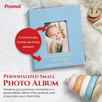 Custom 4x6 Photo Album - Sky Blue