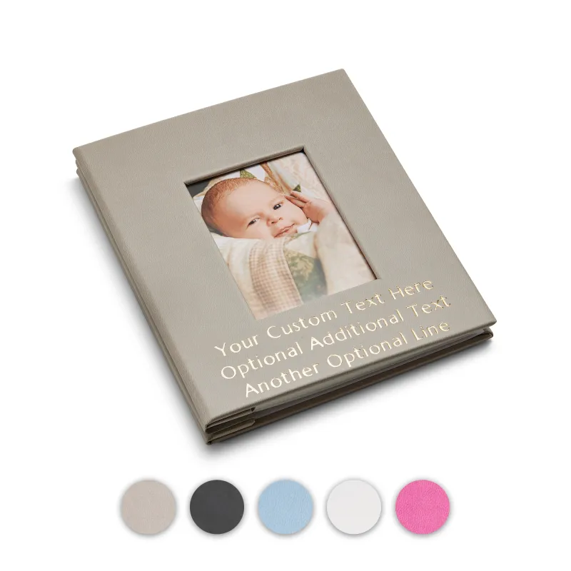 Custom 4x6 Photo Album - Stone Grey