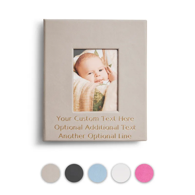 Custom 4x6 Photo Album - Stone Grey