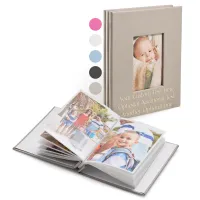 Custom 4x6 Photo Album - Stone Grey