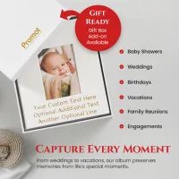 Custom 4x6 Photo Album - White