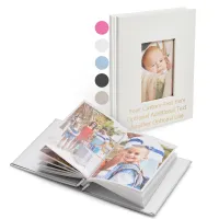 Custom 4x6 Photo Album - White