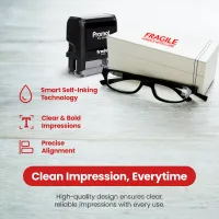 Fragile Handle with Care Stamp (Small)