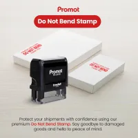 Handle with Care -  Do Not Bend Stamp (Medium)